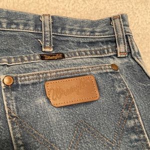 Vintage Wrangler High-waisted Denim Shorts